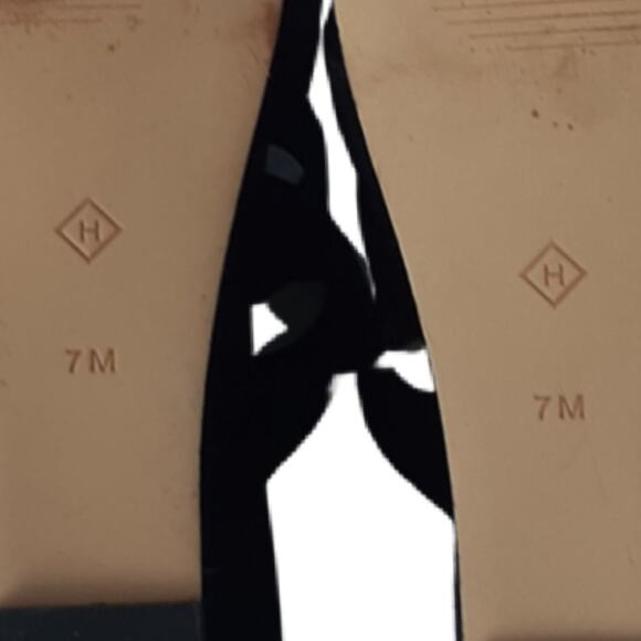 Halogen Annabelle Suede Slide Wedge Sandals Black Slip On Casual Open Toe - Picture 10 of 10